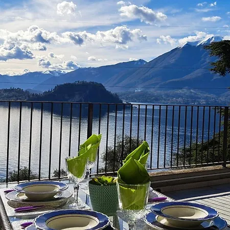 Dream Panorama, Car Garage In The Center Of Appartement Varenna